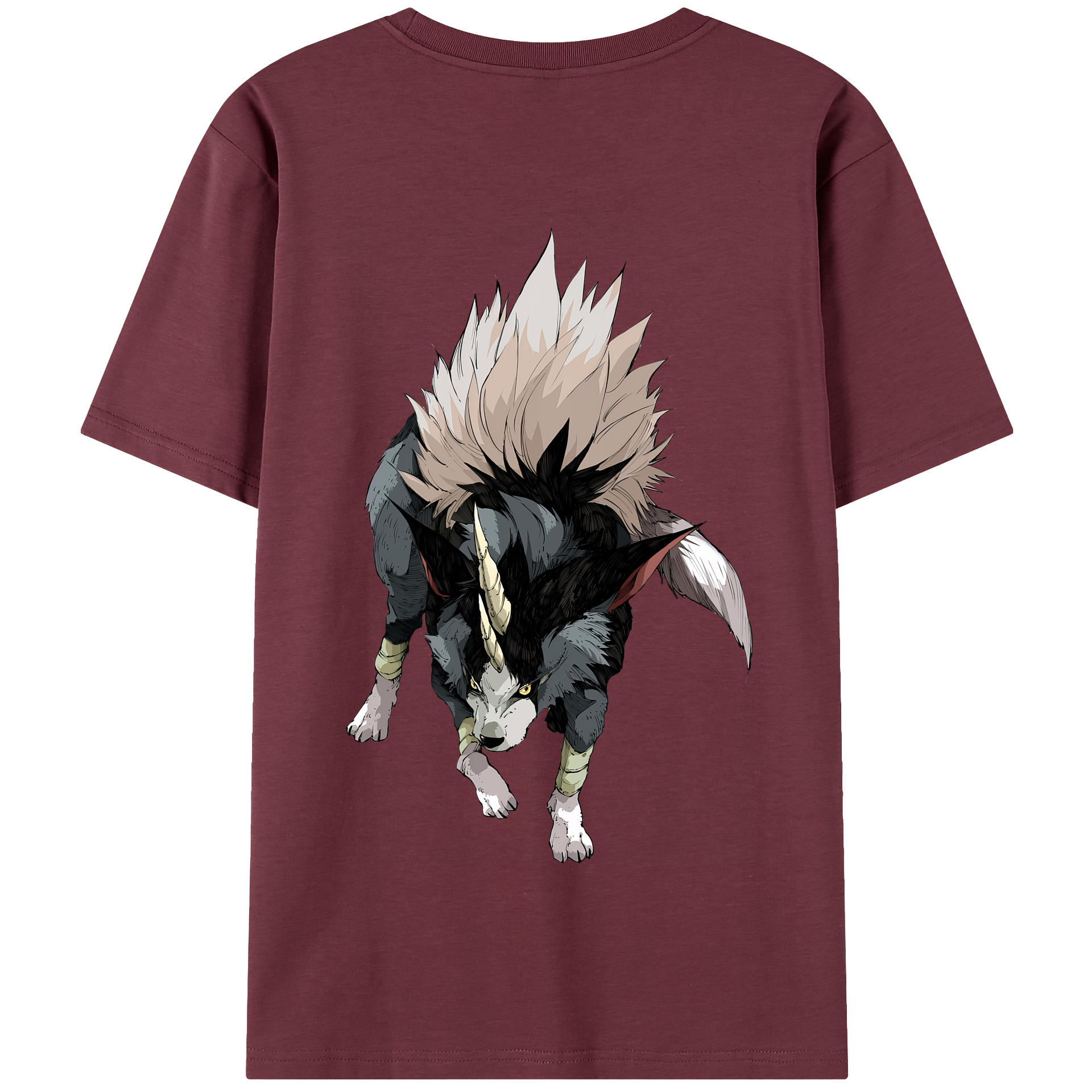 （画像用） 転スラ Regarding Reincarnated to Slime 綿100％半袖Tシャツ（背面プリント）